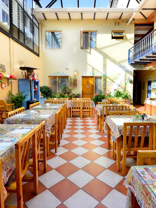 Desayuno Hotel Posada del Angel